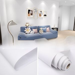 Thickened Skin Feeling Cabinet Stickers Self Adhesive Furniture Renovation Wardrobe Desktop Wall Paper Waterproof PVC