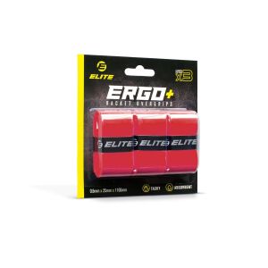 Elite Ergo+ Racket Overgrip 3 - Piece EEPR03