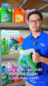 Nước làm mát cơ thể Super Cool màu xanh dung tích 4L – Giải pháp tối ưu cho xe của bạn