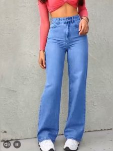 Jeans Women High Waisted Wide Leg Pants Loose Pants Thin Seluar Perempuan Jeans