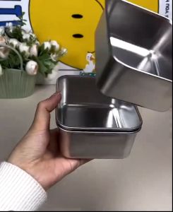 Kontainer Makanan dan Sayuran Tempat Wadah Makanan Food Box Stainless Serbaguna