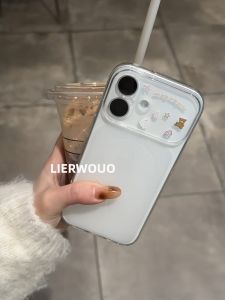 LIANGWU | Large Window Slim Minimalistic Transparent Phone Case