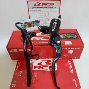 ORIGINAL HANDLE MASTER REM RCB OVAL 14MM E-2 & RCB KOTAK 14MM E-3 SET KOPLING 100% ORIGINAL RCB ( PRODUK MALAYSIA RACINGBOY ) UNIVERSAL PNP RX KING/ VARIO/ SCOOPY/ MIO/ BEAT/ NINJA R RR 150/ VIXION/ GSX/ KLX/ F1ZR/AEROX DLL