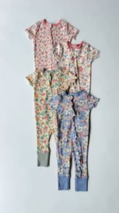 BOHOPANNA - SLEEPSUIT ZIPPER RUFFLE BOHOPANNA - SLEEPSUIT BAYI - BAJU TIDUR ANAK - SLEEPSUIT ANAK PEREMPUAN