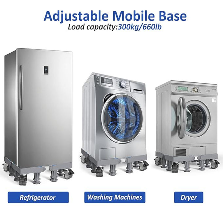Ref Stand refrigerator rack stand washing machine rack stand with ...