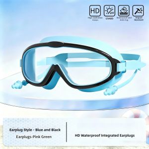 KUWUBIANJING | Children Water Battle Swimming Goggles Waterproof Anti-fog HD