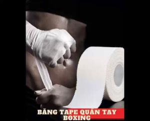 Băng tape quấn tay tập boxing Muay Thái 001