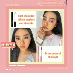 grabstock Pinkflash Maskara Day And Night Mascara Long n Volume Oh My Wink