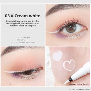 CHUBEISHI | Waterproof Smudge-proof Beginner-friendly White Eyeliner Pencil