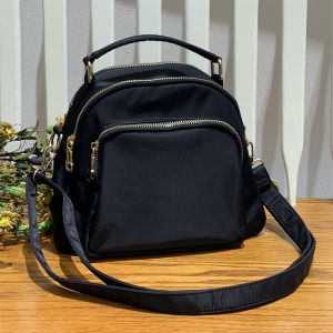 Casual Canvas Womens Crossbody Bag Oxford Cloth Waterproof Shoulder Handbag Leisure Nylon Strap Large Capacity Handbag