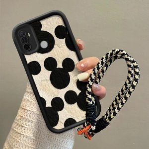 casing hp OPPO A53 2020 terbaru 2025 kartun mouse Gaya sederhana imut-imut