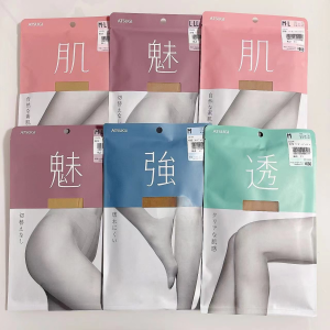 Ultra-Thin Seamless Silk Stockings Natural Skin Color Pantyhose ATSUGI Thick Wood Spring Summer Anti-Catch Black Ladies Tights