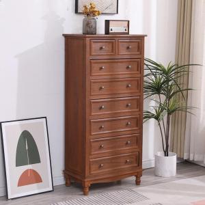 Solid Wood American Vintage Drawer Chest
