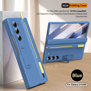 สำหรับ Samsung Galaxy Fold 7 Fold 6 Fold 5 Fold 4บานพับปกป้องหน้าจอพร้อมปากกาฝาครอบป้องกันการตก