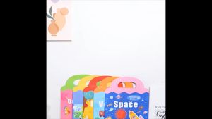 Kids Sticker Book Reusable Children Activity Book Preschool Early Learning Education & Kids Book Scene Play Book