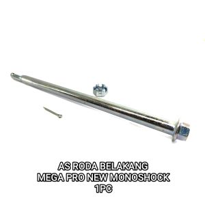 As Roda Belakang Megapro New Monoshock - As Tromol Fork Forek Belakang + Mur Honda Mega Pro Monoskok Sok Shockbreaker Panjang 279 cm