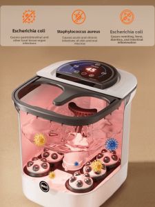 Hyundai Electric Heated Constant Temperature Automatic Massage Foot Bath Tub Home Health Care Equipment Deep Cleaning Bucket