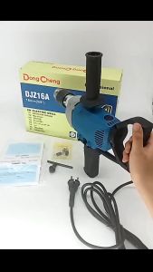 DongCheng 800W 16MM ELECTRIC DRILL MACHINE WOOD METAL STONE Drill Mesin Gerudi Elektrik (5/8")(DJZ16A)