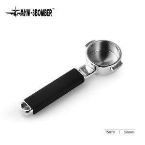 MHW-3BOMBER | Espresso No Bottom 58mm Handle