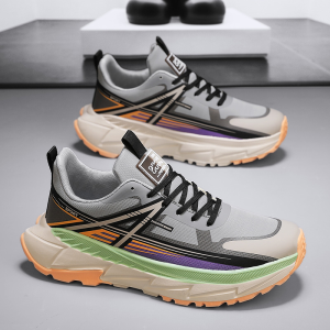 Mens Running Shoes Ultra-light Shock Absorption Anti-slip Sports Shoes for Junior High School Students Special for Entrance Exam Sports