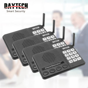 ChunHee Wireless Intercom System for Home and Office: 10 Channels 1KM Range Real-Time Two-Way Communication