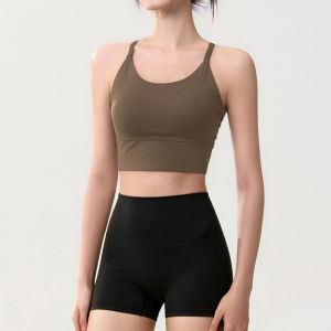 High Intensity Shockproof Sportswear Set High Waist Shorts