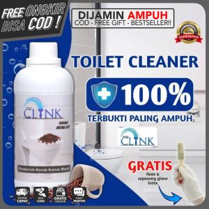 TOILET CLEANER CLINK (FREE GIFT): Cairan Ajaib Multifungsi Pengilang Anti Noda Membandel Kerak Kamar Mandi Aroma Kopi Lavender Matcha ORIGINAL PALING AMPUH