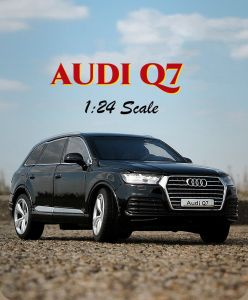 【MagicT】 Audi Q7 Hợp Kim Kẽm Xe Mô Hình W Tỷ Lệ 1:32/Đồ Chơi Hiệu Ứng Ánh Sáng & Âm Thanh & Kéo Lùi Đúc Khuôn Quà Tặng Bộ Sưu Tập Đồ Trang Trí Cho Bé Trai