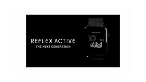 Reflex Active Amoled Series 29 Pale Gold Smart Calling Watch 2.04" IP68 rotating crown navigation health monitor