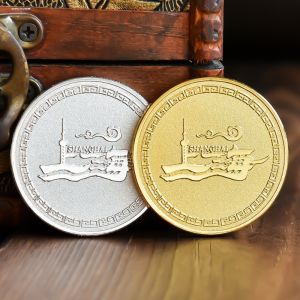 MINGRENBANG | Souvenir Coin Shanghai Landmark Cultural and Creative Gift
