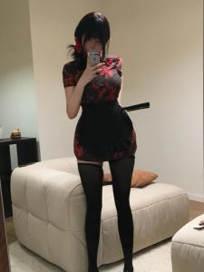 New Chinese Style Cheongsam Dress Halloween Christmas Cosplay Uniform Soft Girl Maid Skirt Short Cheongsam Daily Wear