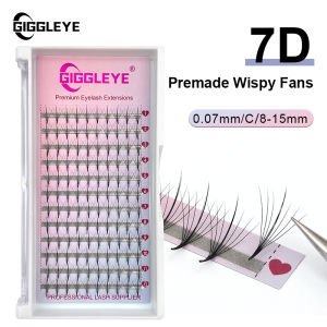 New 7D C/D Curl Eye Lashes Handmade Premade Volume Fans W Eyelash Extensions Natural Individual Lashes