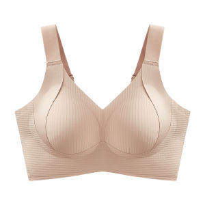 DIVVA เสื้อชั้นในไร้ตะเข็บสตรีสไตล์บางหน้าอกขนาดใหญ่หน้าอกเล็กๆไม่มีสายไฟ Bra Ukuran Besar แบบดึงขึ้นและป้องกันการหย่อนคล้อย