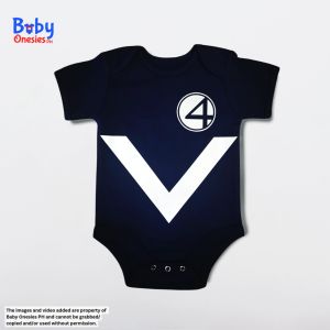 Fantastic Four Superhero Baby Onesie: Soft, Comfortable & Safe