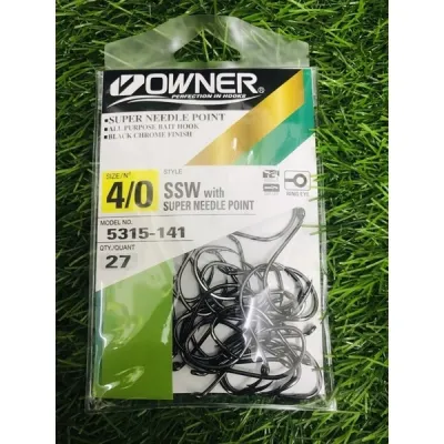 OWNER 5315 NEEDLE POINT BAIT HOOKS VALUE PACK