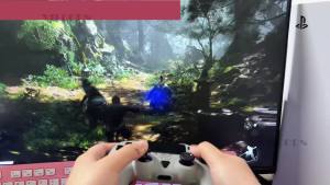 Wireless Gamepad for P5 Wired Game Controller for P5/P5 Slim/P5 Pro Joystick with Macro Programming