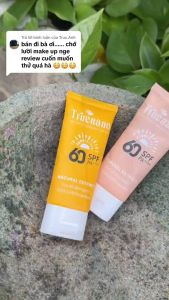 KEM CHỐNG NẮNG TRẮNG DA ĐA SINH HỌC MAKUP BB - TRUENANO BIO WHITE SUNBLOCK CREAM ( SPF 60/ PA++) tuýp 50ml️
