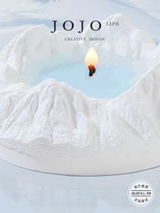 Creative Volcanic Shape Aromatherapy Candle Home Use Diffuser Candle Indoor Decorative Accessories Jojos L.P.D Falling