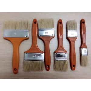 combo 3 cái chổi quét sơn cán vàng đủ kích cỡ