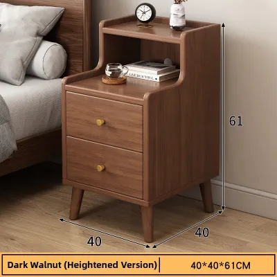 Narrow Bedside Cabinet Wooden