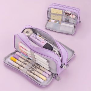 A Multi-Compartment High-Capacity Pencil Case Available in A Variety of Colors. It’s Compact Portable and Versatile.