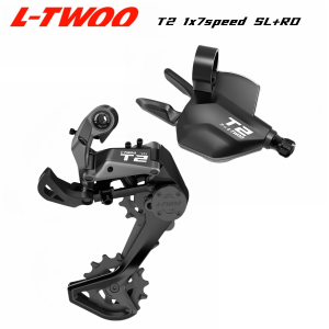 L-TWOO | LTWOO T2 7Speed Two Way Release Shifter + Stabilize Damping Rear Derailleur1x7s
