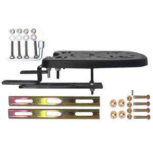 Inverted Electric Vehicle Bike Rack Modification Motorcycle Trunk Shelf Retains Rear Seat Motorcycle Trunk Adapter Plate