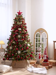 ⭐ต้นคริสต์มาส ต้นคริสมาสใหญ่ ต้นคริสต์มาส ไฟ ค้นคริสมาส ต้นสนคริสมาส ขนาด90/120/150/180/210CM christmas tree