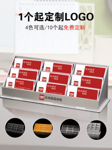 Hộp Đựng Thẻ Acrylic Cao Cấp Có Ngăn Đựng Đồ Lớn Cho Giao Diện Người Dùng Văn Phòng Phẩm Kinh Doanh Hộp Đựng Thẻ Nam Và Nữ