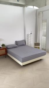 Sheleep 100% Waterproof Mattress Cover Quilted Cotton Mattress Protector Garterized Bed Cover