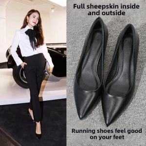 Leather Dress Shoes for Women New Arrival Black