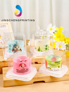 Mousse Cake Packing Box Fruit Pastry Baking Soymilk Dessert Tiramisu Thousand Layer Transparent Take out Box