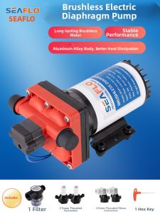 seaflo | High Pressure Self-priming Brushless Diaphragm Pump 12v