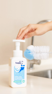 Hoppi Bottle Fruits & Vegetables Foam Cleanser (500ml/Bottle)